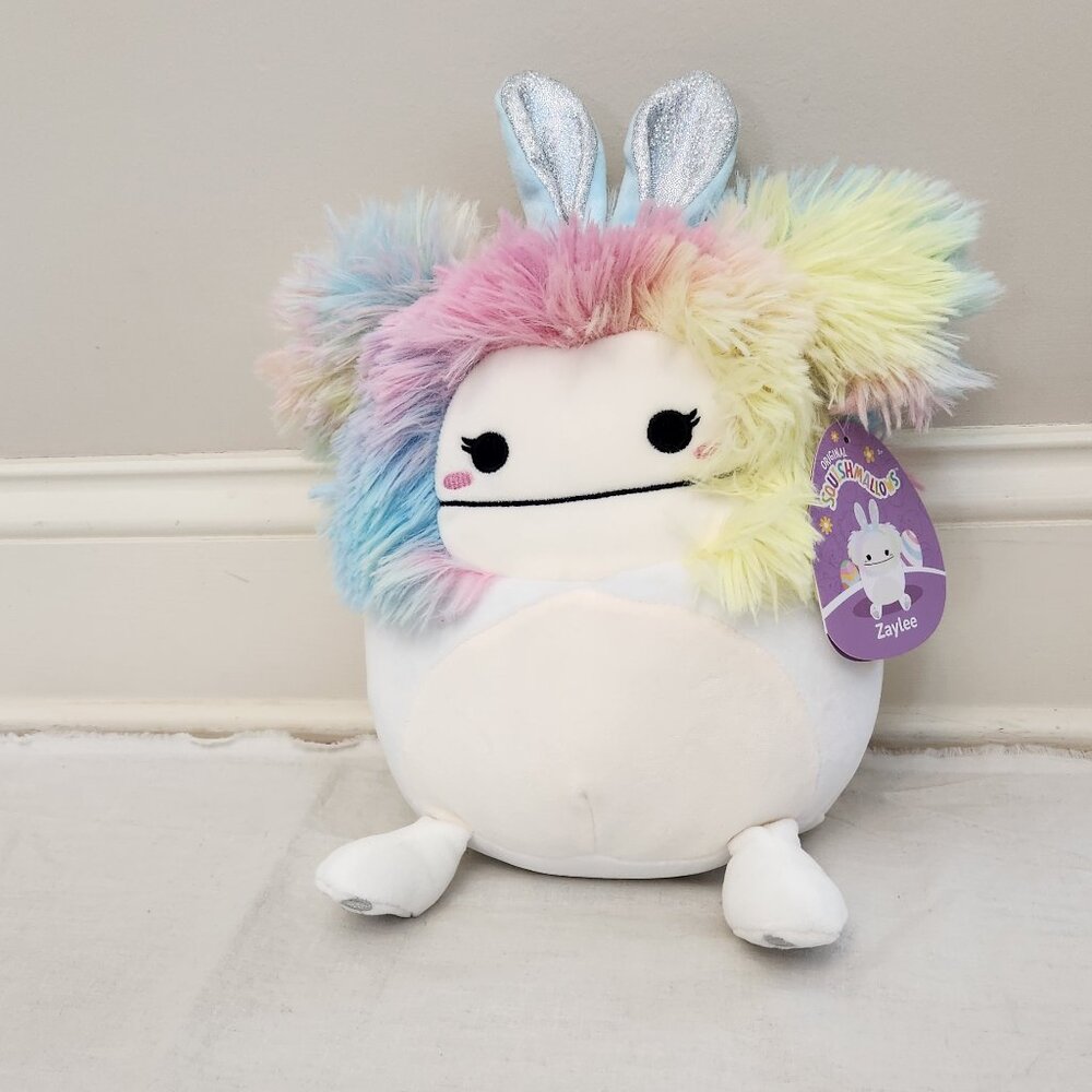 Squishmallows 8" Zaylee Easter Bigfoot Plush Toy NWT